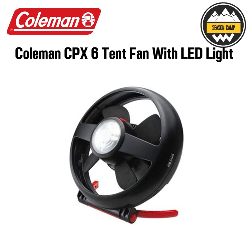 ไฟฉายและพัดลม Coleman JP CPX6 Tent Fan With Led Light