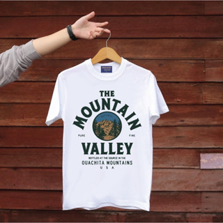 (พร้อมส่ง) เสื้อยืด THE MOUNTAIN - ผ้า Cotton100%