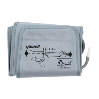 YUWELL CUFF ผ้าพันแขน สำหรับเครื่องวัดความดัน ขนาด 22-45 cm (จำนวน 1 ชิ้น)