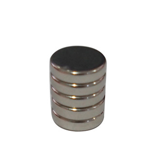 แม่เหล็กกลมแบนแรงสูง 12x3 มม. (5 ชิ้น/ชุด) (High Power Disk Magnet 12x3 mm (5 pcs/set))