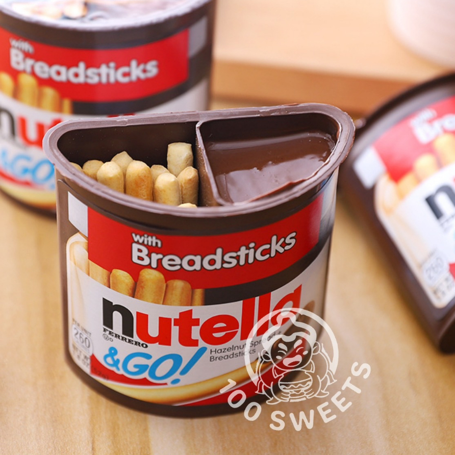Nutella Go นูเทลล่าจิ้ม (ขนมปังกรอบ พร้อมนูเทลล่า)