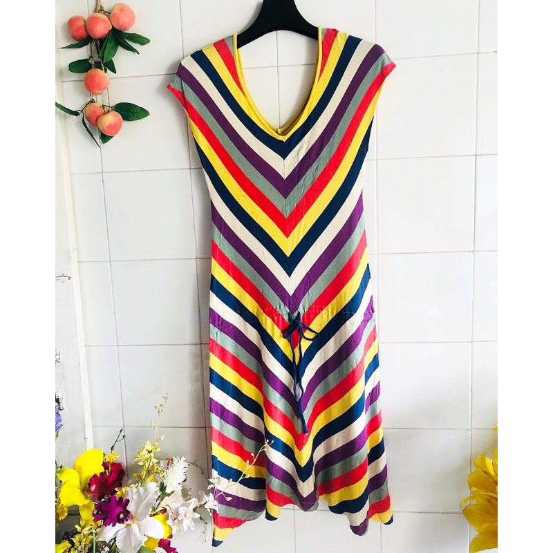 #ชุดเดรสแบรนด์ #CPS(NEW)คอวีมีสันสดใส