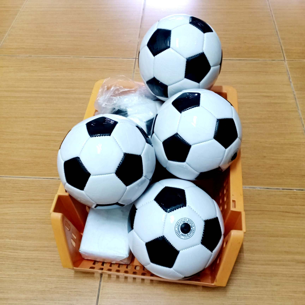 ลูกฟุตบอล บอล เบอร์ 2 / 3 / 5 ส่งสินค้า แบบเป่าให้เลย  สินค้าตรงปกพร้อมส่งจากไทย - รูปที่ 3
