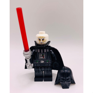 SW1249 Lego Darth Vader - Printed Arms, Spongy Cape, White Head with Frown จากเซต 75347 ของแท้ ของใหม่