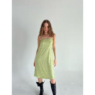 PARMA AFTERNOON - Grassland Slip Dress