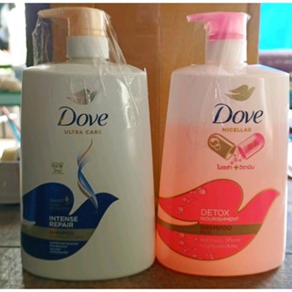 แชมพูสระผม โดฟ Dove ขนาด 850 มล. มี 2 สูตร