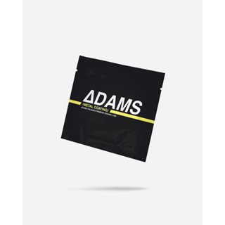 Adams Ceramic Metal Coating Wipe (1 ซอง) แผ่นเช็ดทำความสะอาดพร้อมเคลือบเซรามิก พร้อมใช้ภายในแผ่นเดียว สำหรับวัสดุโลหะ