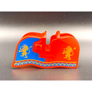 Horse Barding, Smooth Edge with Gold Lions and Border and Blue Panel Pattern, Lego, ของแท้