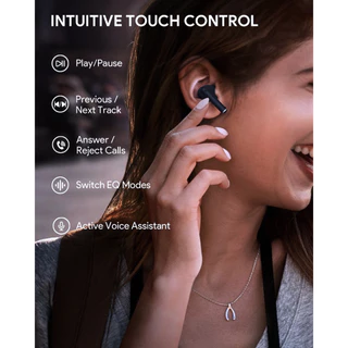 AUKEY หูฟังบลูทูธไร้สาย Bluetooth 5.3 เสียงดี โทรชัด เชื่อมต่อไว
