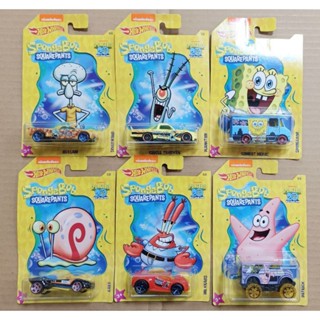 Hotwheels Spongebob ครบชุด6คัน แพ็คสวยๆครับ