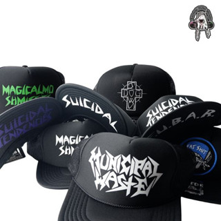 หมวกตาข่าย Trucker Hat แบรนด์สเก็ตบอร์ด / งานคอลแลปส์ / วงดนตรี