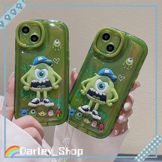 🔥สไตล์ใหม่🔥เคสไอโฟน iphone 11 14 Pro Max การ์ตูน น่ารัก ตาโต ป้องกันการตก ขอบเต็ม เคส iphone 12 13 Pro Case for iPhone