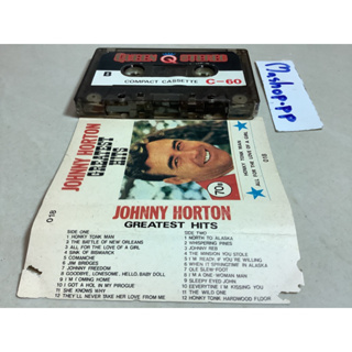 1 เทปคาสเซ็ท Johnny Horton,honky tonk man,all for the love of a girl