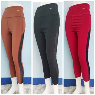 กางเกงออกกำลังกายแฟชั่น Legging ซีทรู