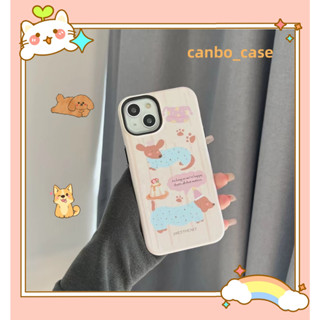 🎁ส่งของขวัญ🎁เคสไอโฟน สำหรับ 11 14 for iPhone Case 13 12 Pro Max น่ารัก น่าสนใจ ลูกสุนัข กันกระแทก เคสนิ่ม เคสโทรศัพท์