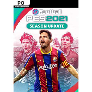 แผ่นเกมคอม PC - eFootball PES 2021 [8DVD+USB+ดาวน์โหลด]