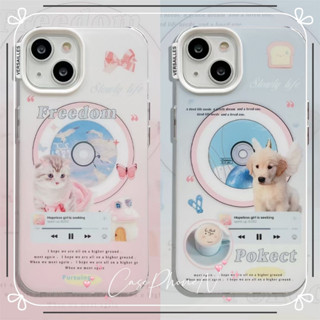 🔥สไตล์ใหม่🔥เคสไอโฟน iphone 11 14 Pro Max เคสมือถือนิช น่ารัก สัตว์เลี้ยง รุ่นคู่ เคส iphone 12 13 Pro Case for iPhone