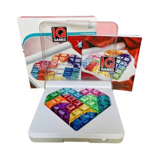 IQ GAME TOYS PUZZLER เกมไอคิว120ความท้าทาย ของเล่นเสริมทักษะและพัฒนาการ IQ LOVE ไอคิวเลิฟ เกมส์ฝึกสมอง TY193/1