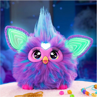 (หมดรอพรีออเดอร์เท่านั้น)Furby 2023 Purple Coral Fashion Accessories, Interactive Plush Toys