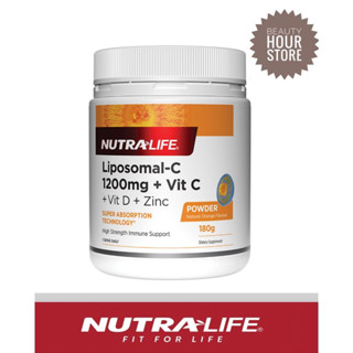 Nutralife Liposomal-C 1200mg + Vit C + Vit D + Zinc แบบผง ดูดซึมเร็ว