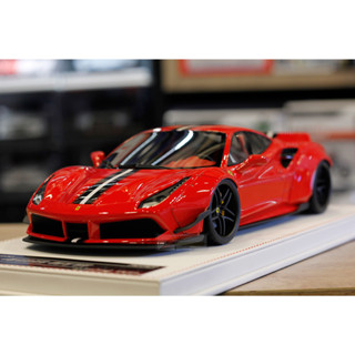 LB-PERFORMANCE FERRARI 488-GTB-RED 1/18