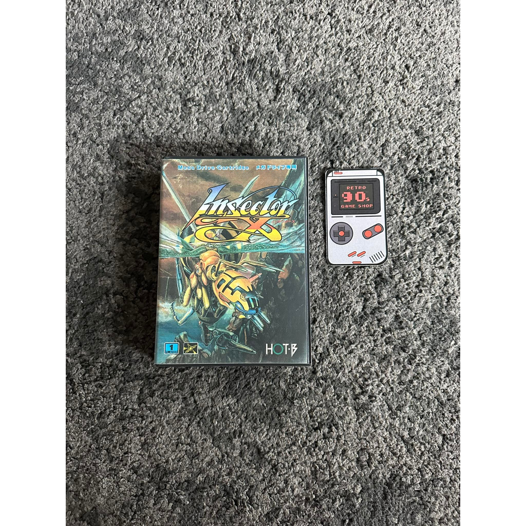 Sega Cartridge Megadrive 16 Bit Insector X  Boxed / Japan