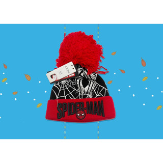 ✅ [3-4Y] Spider Man Winter Hat หมวกไหมพรม กันหนาว สไปเดอร์ แมน