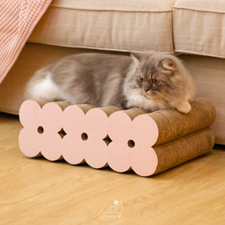 mini.c Rose FLORA cat scratcher - ที่ลับเล็บแมว ที่ฝนเล็บแมว ที่ขวนเล็บแมว ของเล่นแมว ที่นอนแมว ทรงดอกไม้ รุ่นฟลอร่า