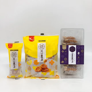 🍪 ขนมเกาหลี 🍪 ขนมยักกวาผสมน้ำผึ้ง 300g 약과 ขนมคุ๊กกี้อบน้ำผึ้ง ขนมยักกวาขนมพื้นเมืองเกาหลี