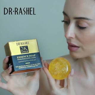 Dr Rashel Skin Care Moisturizing Deep Cleansing Anti Aging Whitening 24K Gold Soap