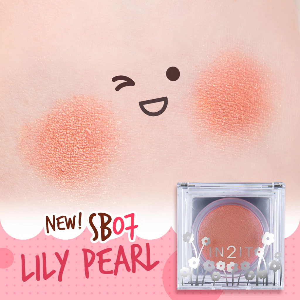 IN2IT Sheer Shimmer Blush บลัชออนประกายชิมเมอร์ - SB thumbnail 6