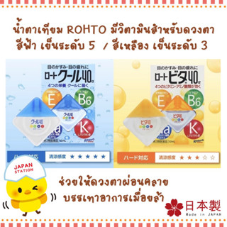 น้ำตาเทียม​ Rohto Vita 40 Alpha Eye Drops