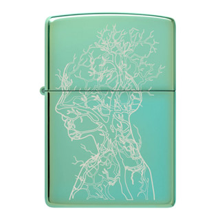 Zippo ไฟแช็กรุ่น MP404675 Human Tree Design ของแท้ รับประกันตลอดชีวิต นำเข้าและจำหน่ายโดยตัวแทนจำหน่าย