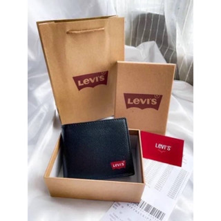 กระเป๋าตังค์ผู้ชาย LEVIS แถมฟรี กล่อง ถุงกระดาษ