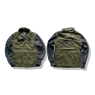 BCR Crux Hooded Military Jacket รอบอก 46”