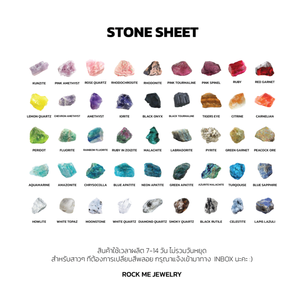 เครื่องประดับ Rock Me Jewelry รุ่น School Of Fish Ring แหวน ทองเหลือง ประดับพลอย - รูปที่ 6