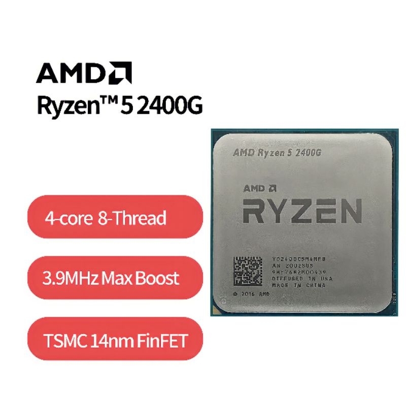 มือสอง​ CPU AMD Ryzen​ 5 2400G ผมใช้เองมือเดียว