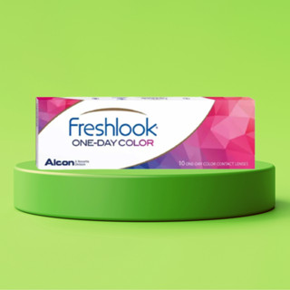 Freshlook 1 Day (คอนแทคเลนส์รายวันสี ขนาดเท่าตาดำ) 1 กล่อง = 10 ชิ้น - SORNTHAI OPTOMETRISTS