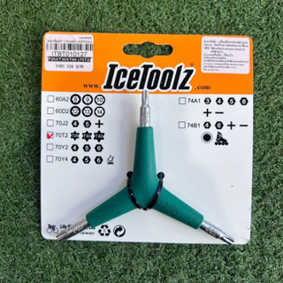 ประแจดาว สามเหลี่ยมตัวY  ICETOOLZ TORX KEY 70T2