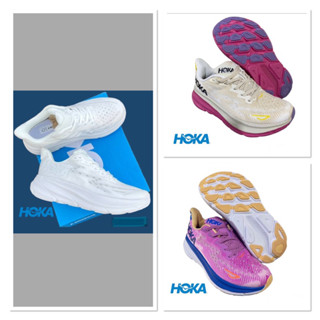 Hoka Clifton 9 Wide (size36-40) White Pink