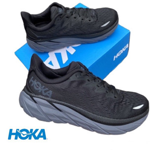 Hoka one one Clifton 8 (size40-45) Black มีหลายสี ทักแชทสอบถามสีเพิ่มเติมได้ครับ