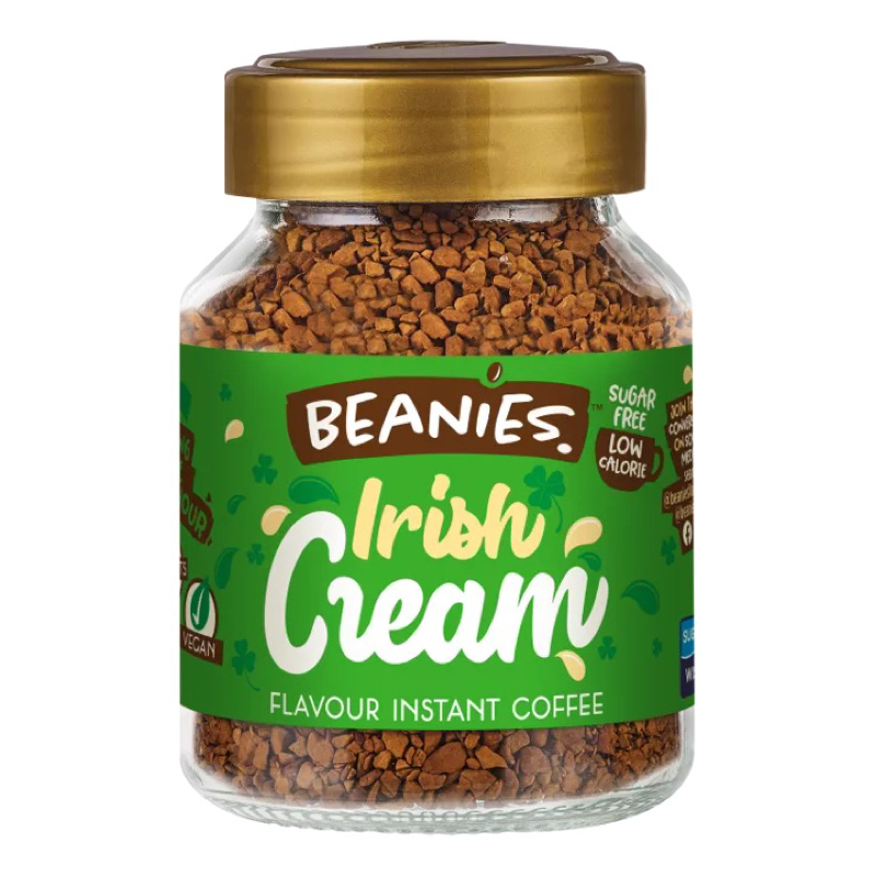 💙กาแฟแท้💯%จากอังกฤษ🇬🇧ลดพิเศษ⭐️Best Before 30/03/2024☕️Beanies Coffee 🌟Irish Cream✨