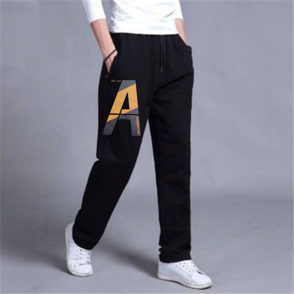 #กางเกงขายาวสกรีนลายของผู้ชายตัวใหญ่จริงไซด์ใหญ่ดีลายสกรีนคมชัดไม่หลุดไม่ลอกผ้านิ่มใส่สบายไม่ร้อน ใน Shopee