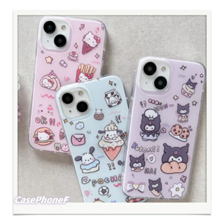 ✨ส่งของขวัญ✨เคส for iPhone 11 14 Pro Max Case for iPhone 12 13 ป้องกันการตก การป้องกัน สาวน่ารักหัวใจ การ์ตูน