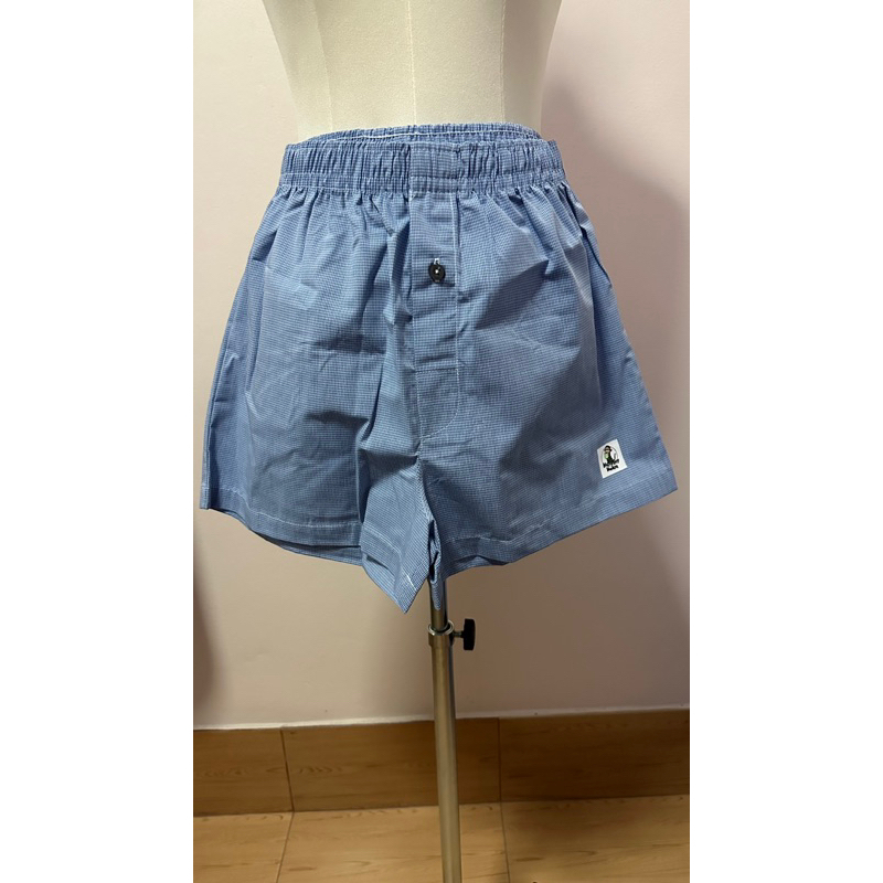 กางเกง Boxer ยี่ห้อ Monkey&Melon แท้ 100% มือ 1 Size M  สีฟ้า