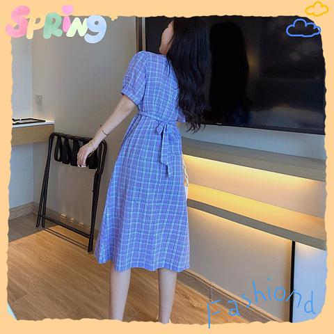 FBAShop ชุดเดรสน่ารัก ดีไซน์สุดน่ารักเรียบร้อย เข้าได้กับหลานงาน เนื้อผ้าฝ้ายใส่แล้วไม่ละคายผิว น่ารักเรียบร้อยทุกสี