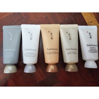 ถูกที่สุด ชุด sulwhasoo mask clarifying , purifying, refining,vitalizing,snowise foam **ราคาพิเศษ 500 บาท**