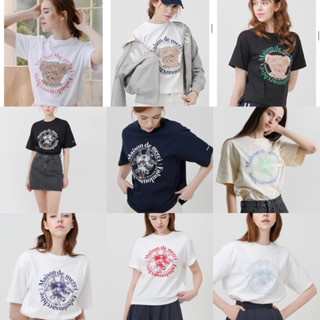 พร้อมส่งของแท้ตามสต๊อก เสื้อยืดแบรนด์   Fabulousarchive Maison de merci tee shirt