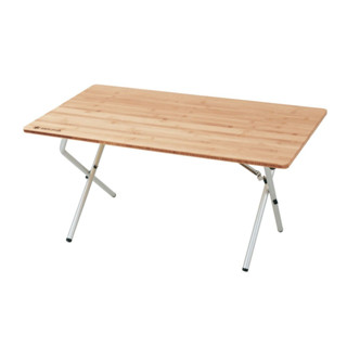 Snow Peak Single Action Low Table Bamboo (TR)