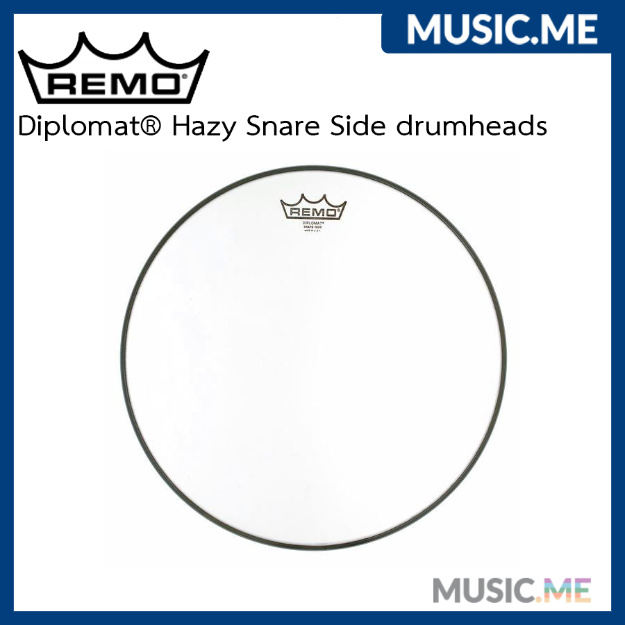 หนังล่างแสนร์ REMO Diplomat® Hazy Snare Side drumheads